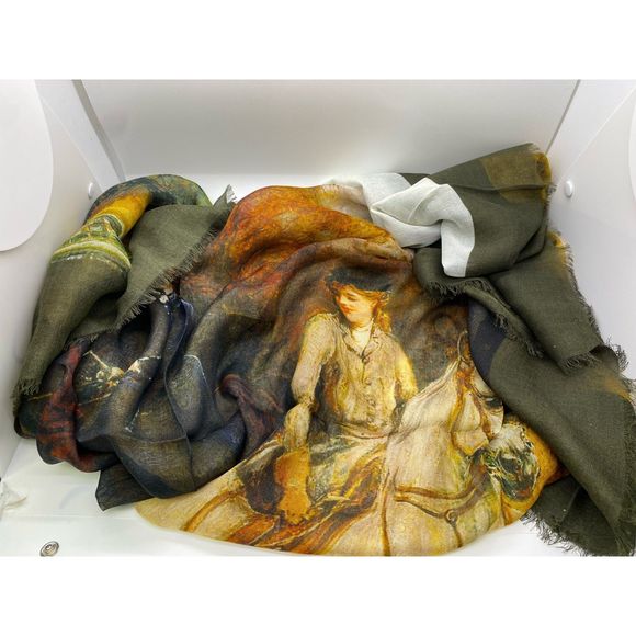 Patricia Nash-DISCOVERY SCARF-Country Ride NEW WITH TAGS - Picture 4 of 7